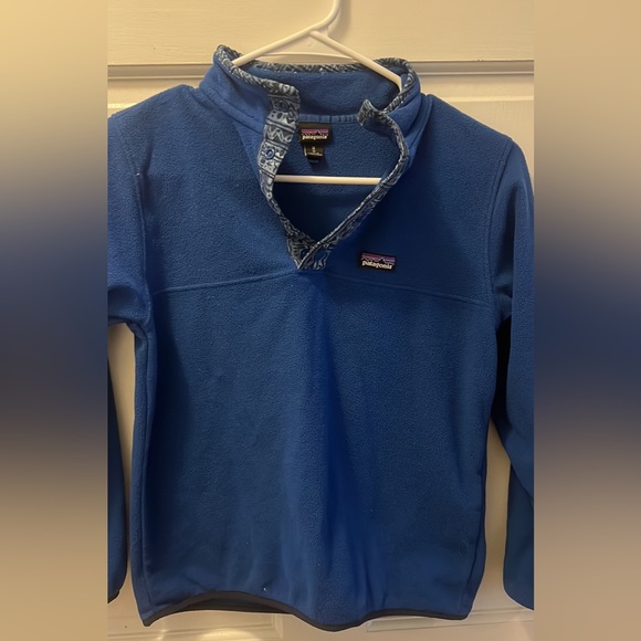 Boys Blue 3 button Patagonia - Picture 1 of 2